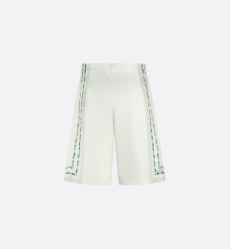 Dior Christian Dior Couture Lily of the Valley Bermuda Shorts outlook