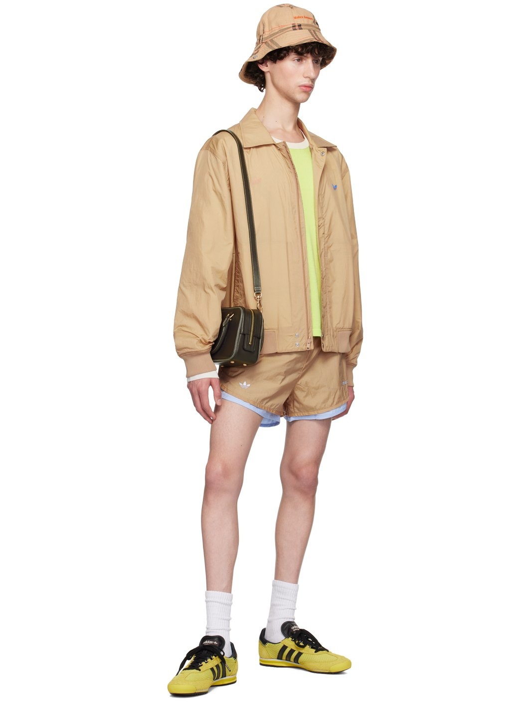 Beige adidas Originals Edition Harris Reversible Jacket - 5