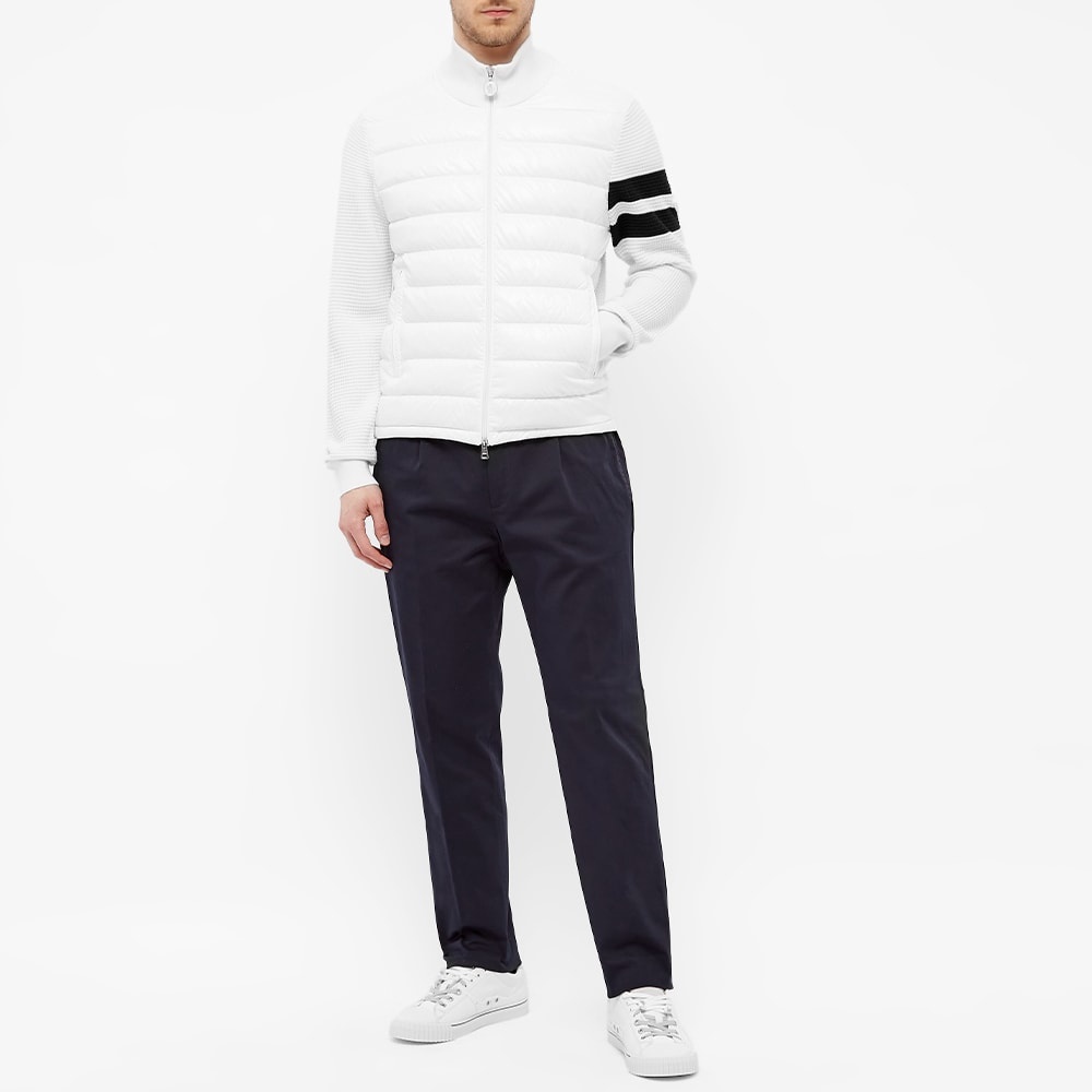 Moncler Sleeve Striped Down Cardigan - 7