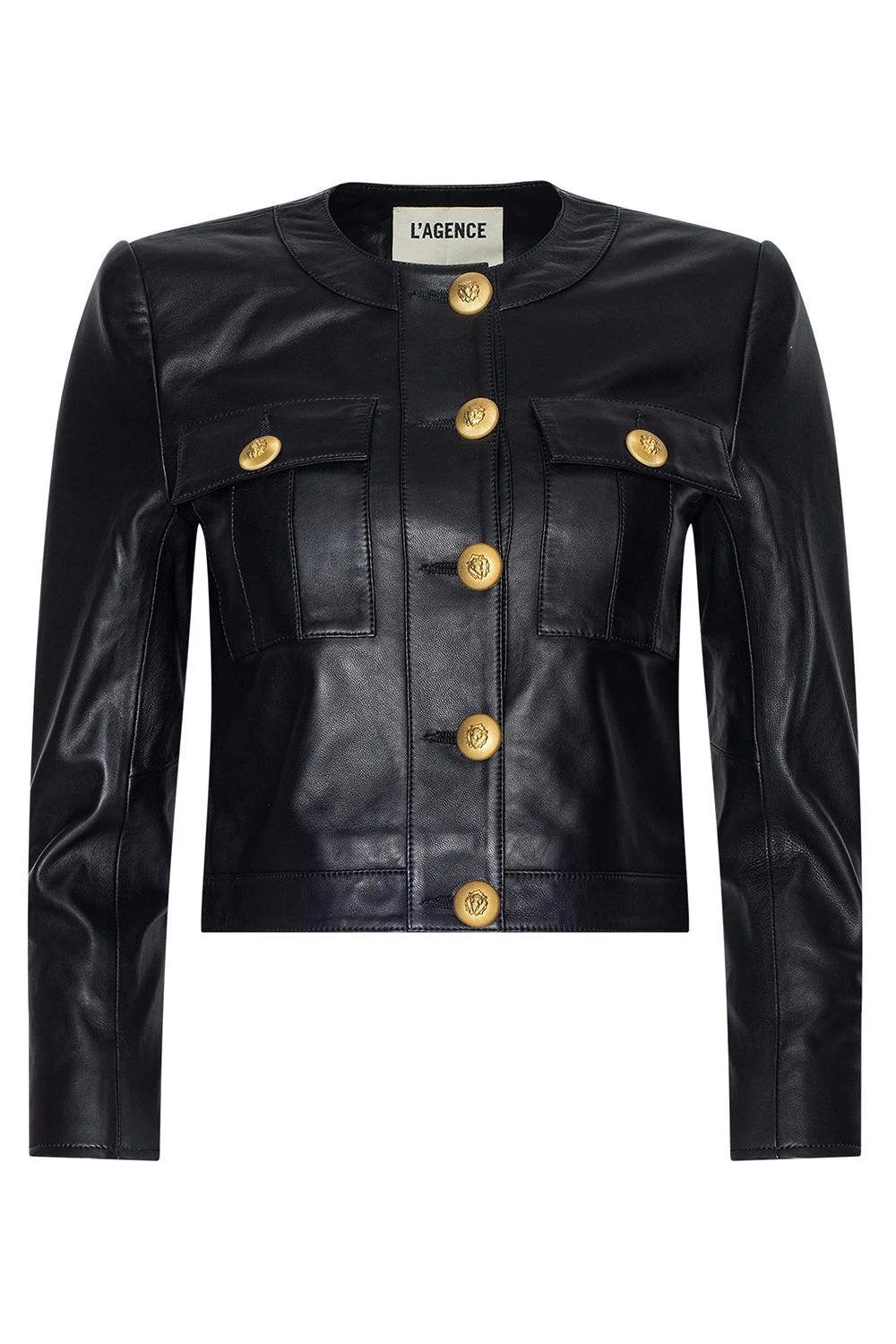 Deidra Collarless Jacket - 1