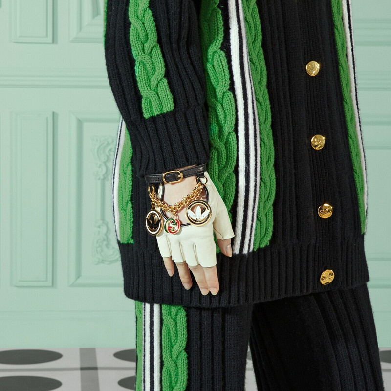 adidas x Gucci leather gloves 3