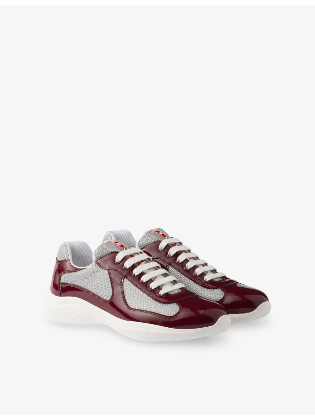 America's Cup Patent-Leather Low-Top Trainers - 3