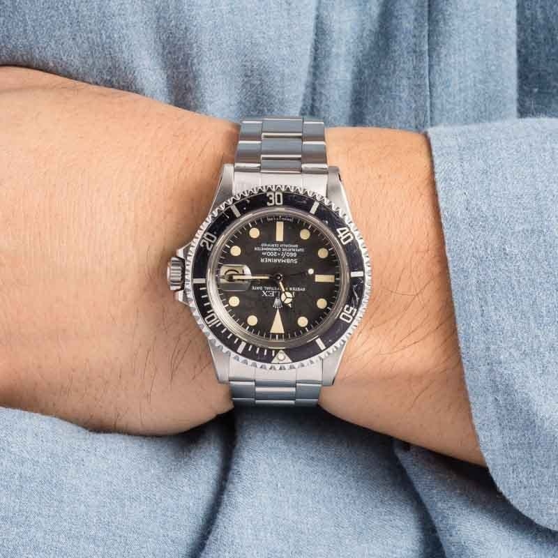 Vintage Rolex Submariner Ref 1680 Steel Oyster - 9