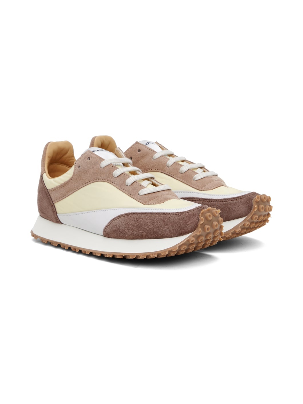 Brown Tempo Low Sneakers - 4
