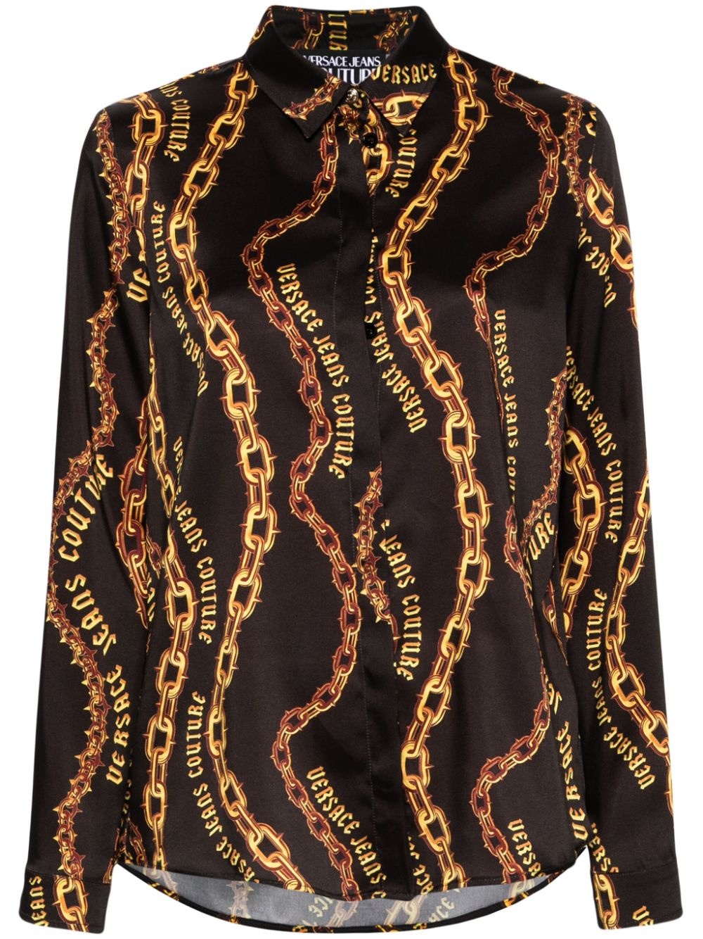 Chain Couture-print shirt - 1