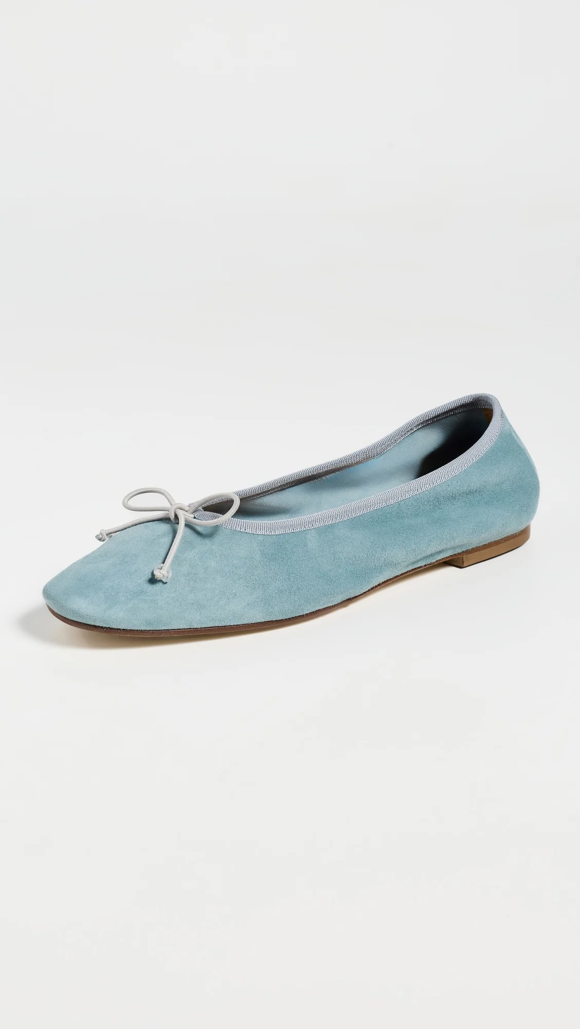 Tiby Kid Suede Leather Glass Flats - 1