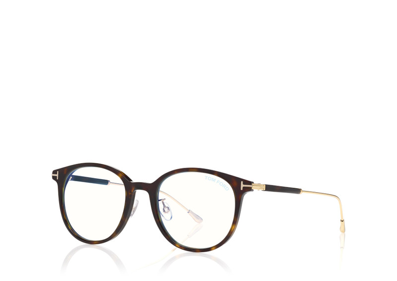 TOM FORD BLUE BLOCK SOFT ROUND OPTICALS outlook