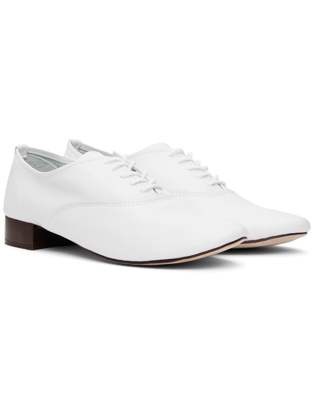 White Zizi Oxfords - 4