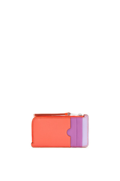 Loewe Puzzle coin cardholder in classic calfskin outlook