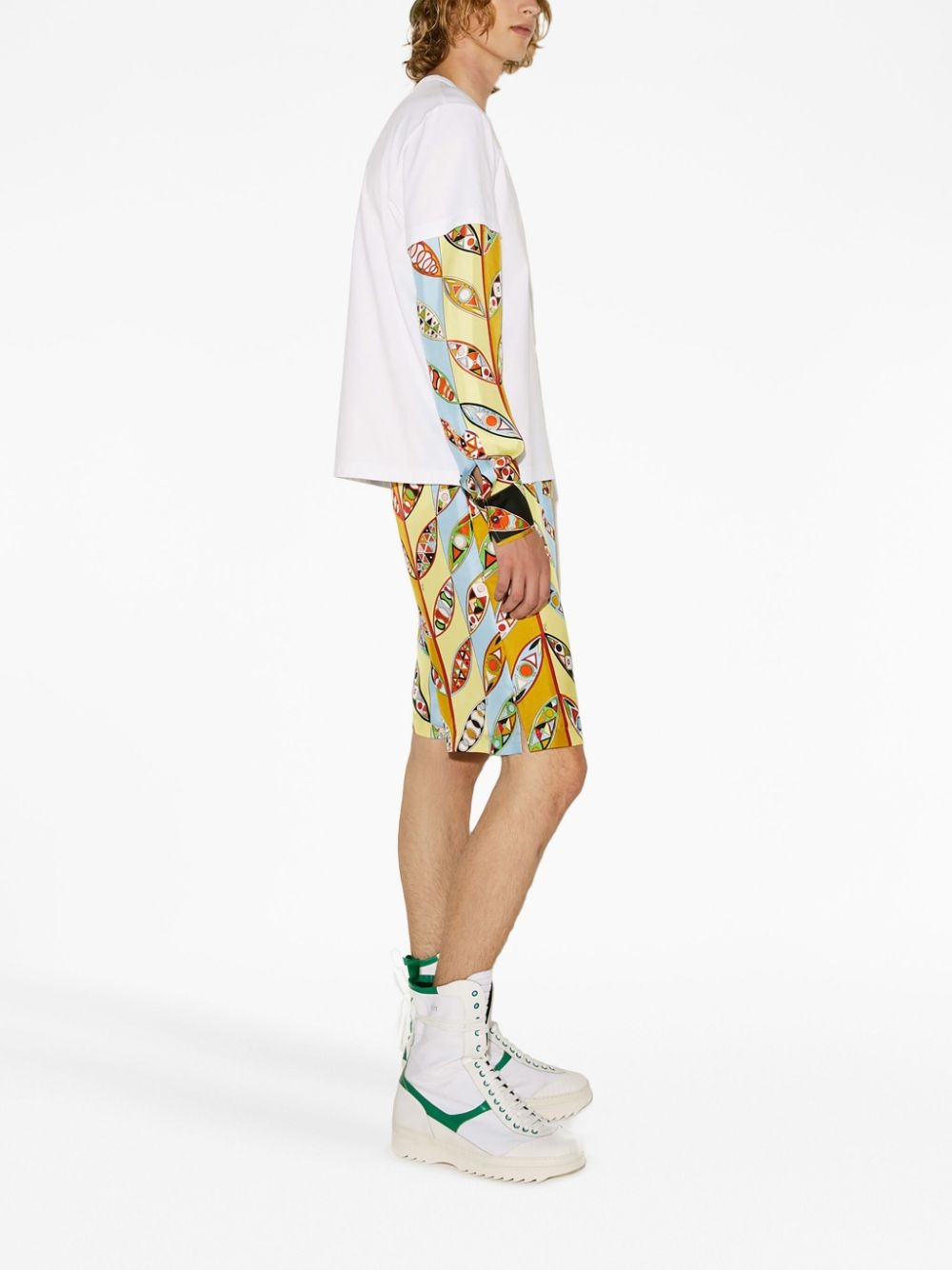 graphic-print long-sleeve T-shirt - 2