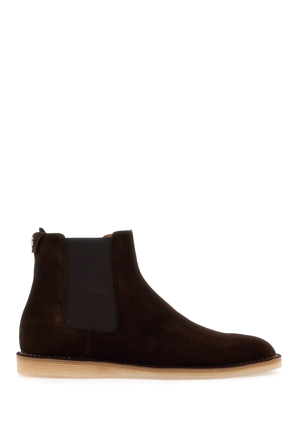 Dolce & Gabbana Suede Ankle Boots For Men - 1