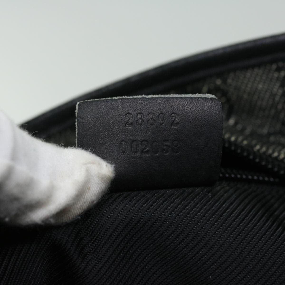 GUCCI GG Canvas Tote Bag Black - 12