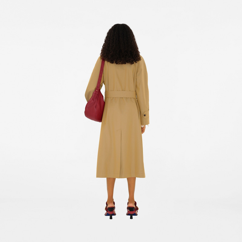Long Gabardine Car Coat 4