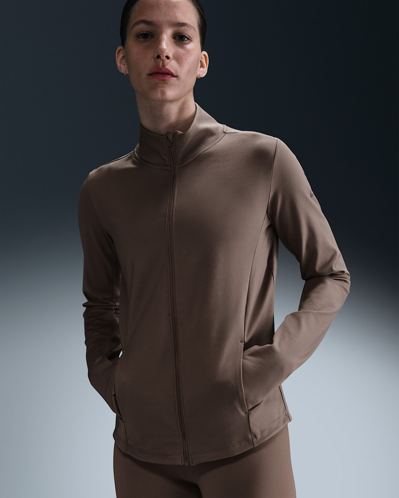 Nike One Women's Dri-FIT Full-Zip Mid Layer 1