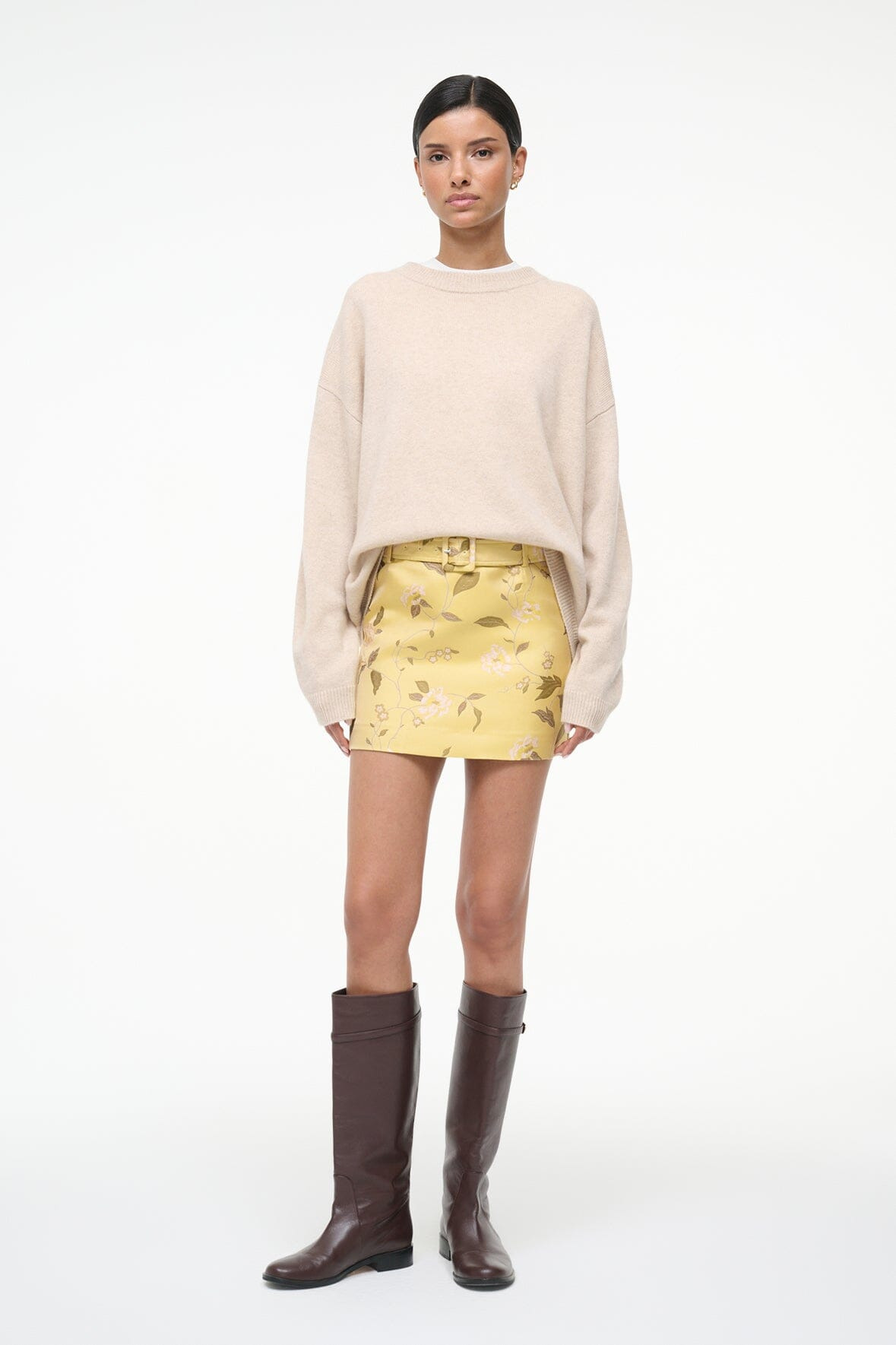 STAUD REESE SKIRT WILDFLOWERS - 5