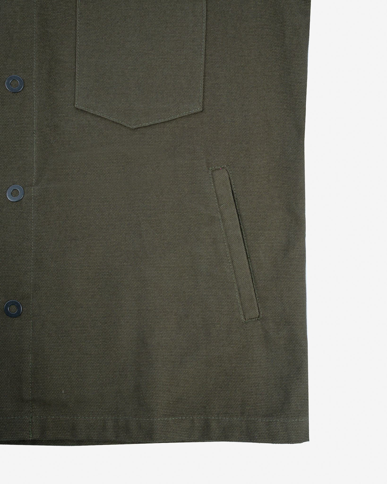 STF-TWLCPO-OLV SaturdayTypeFever - 9oz Cotton CPO Shirt - Olive - 11