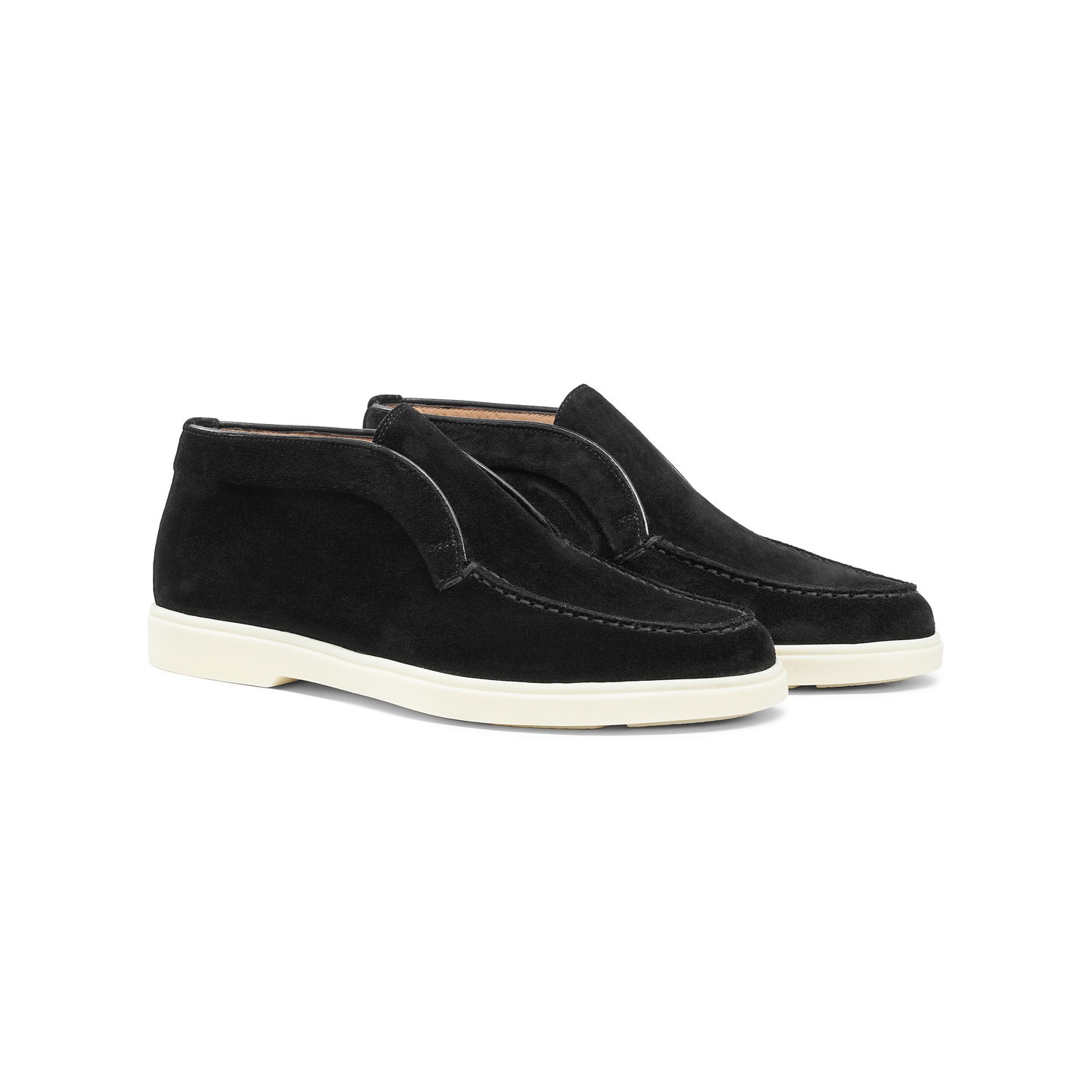 Women’s black suede desert boot - 2