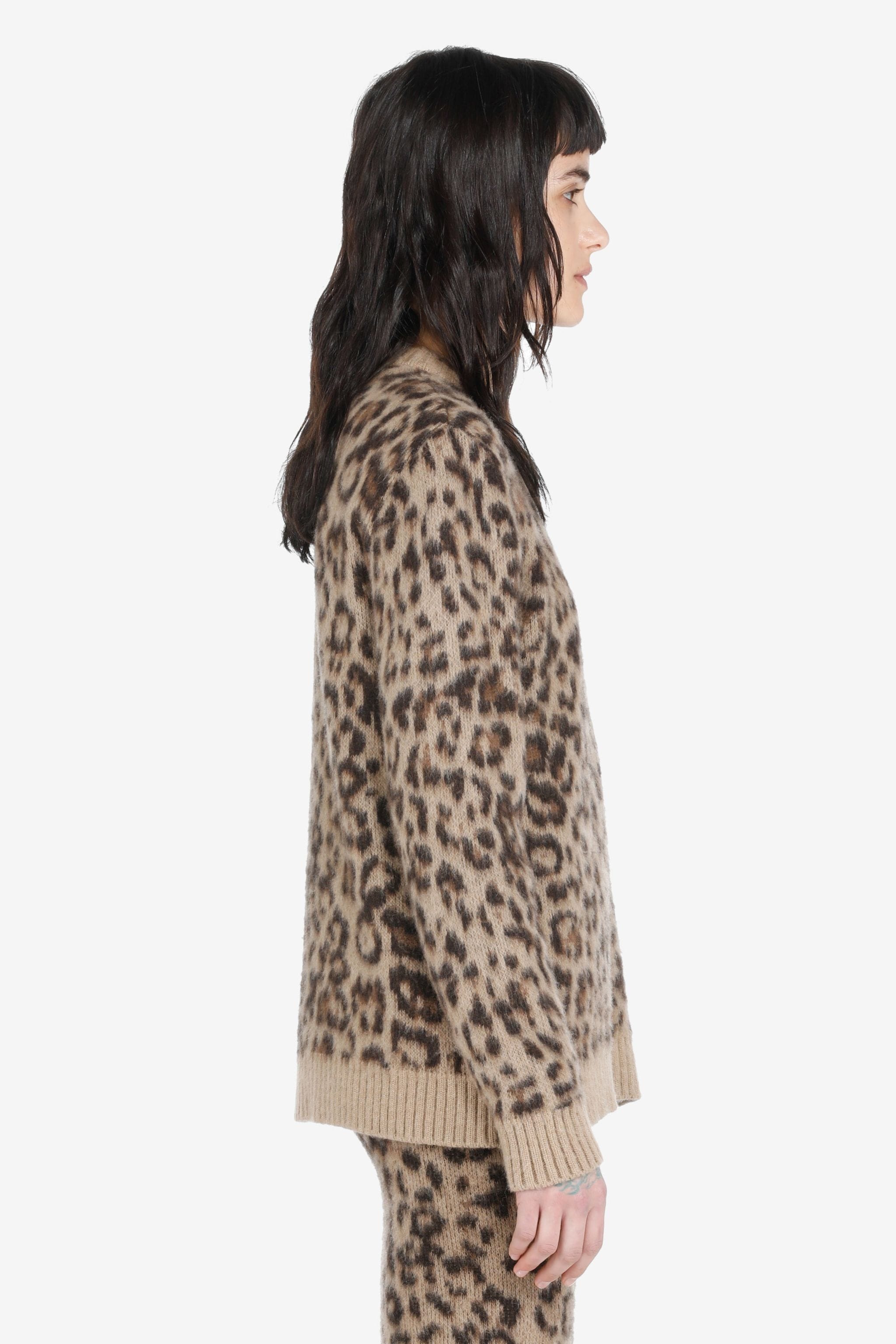 LEOPARD-JACQUARD SWEATER - 3