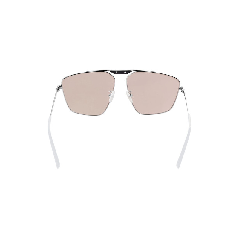 BALENCIAGA Tag 2.0 Navigator Sunglasses  in Brown outlook