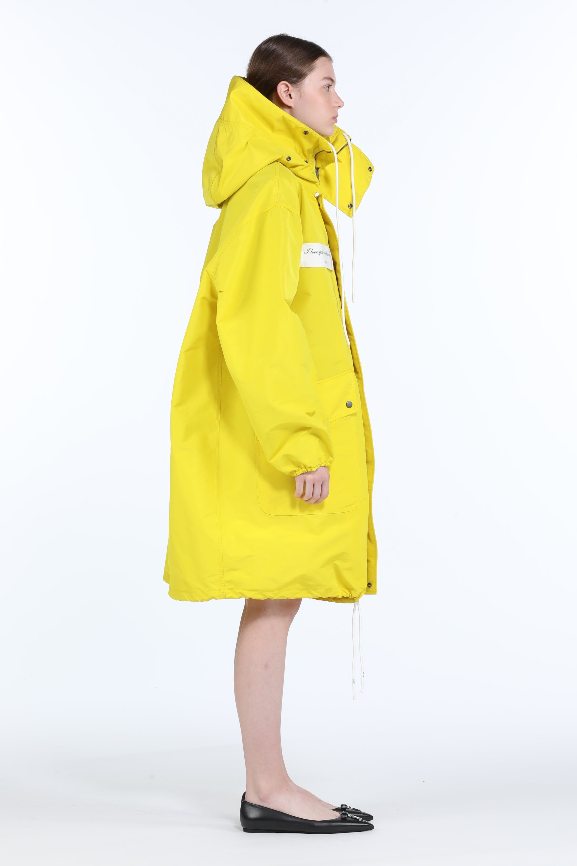 DRAWSTRING HOODED JACKET - 3