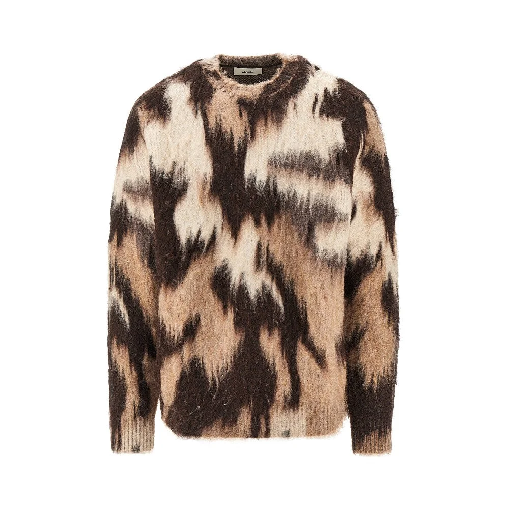 Les Deux Forrest Crewneck Sweater Brown - 1