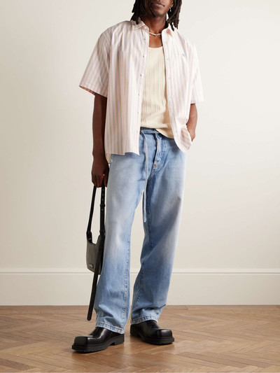 Acne Studios 1991 Wide-Leg Belted Organic Jeans outlook