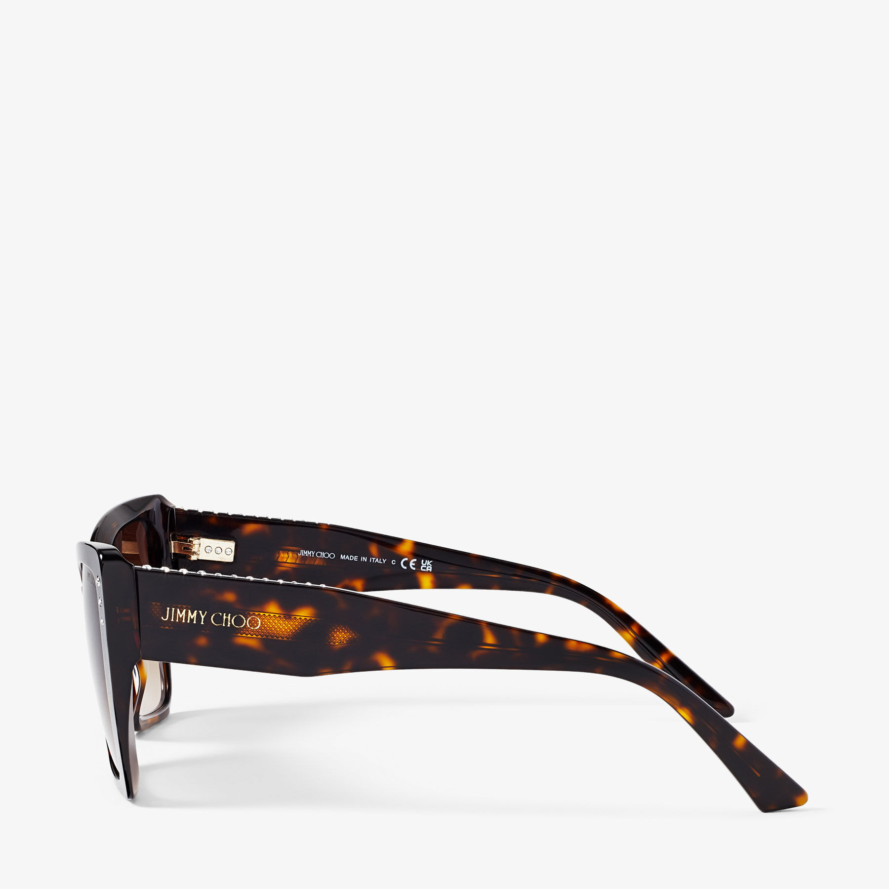Lorea
Brown Havana Butterfly Frame Sunglasses - 3