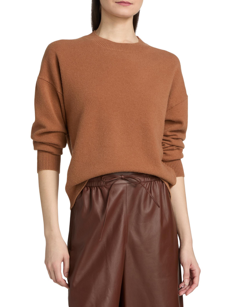 Women's Wool-Blend Crewneck Sweater - Toulouse 3