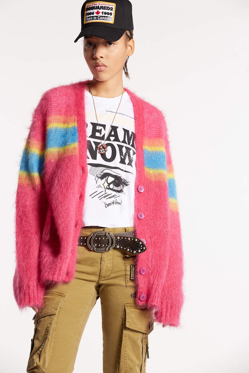 MOHAIR CARDIGAN KNIT - 1