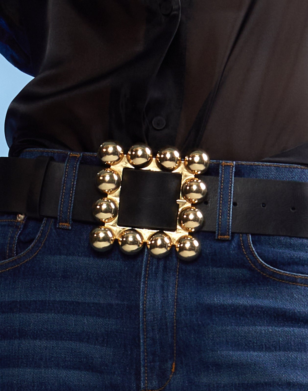 Oversized Buckle Belt - 2