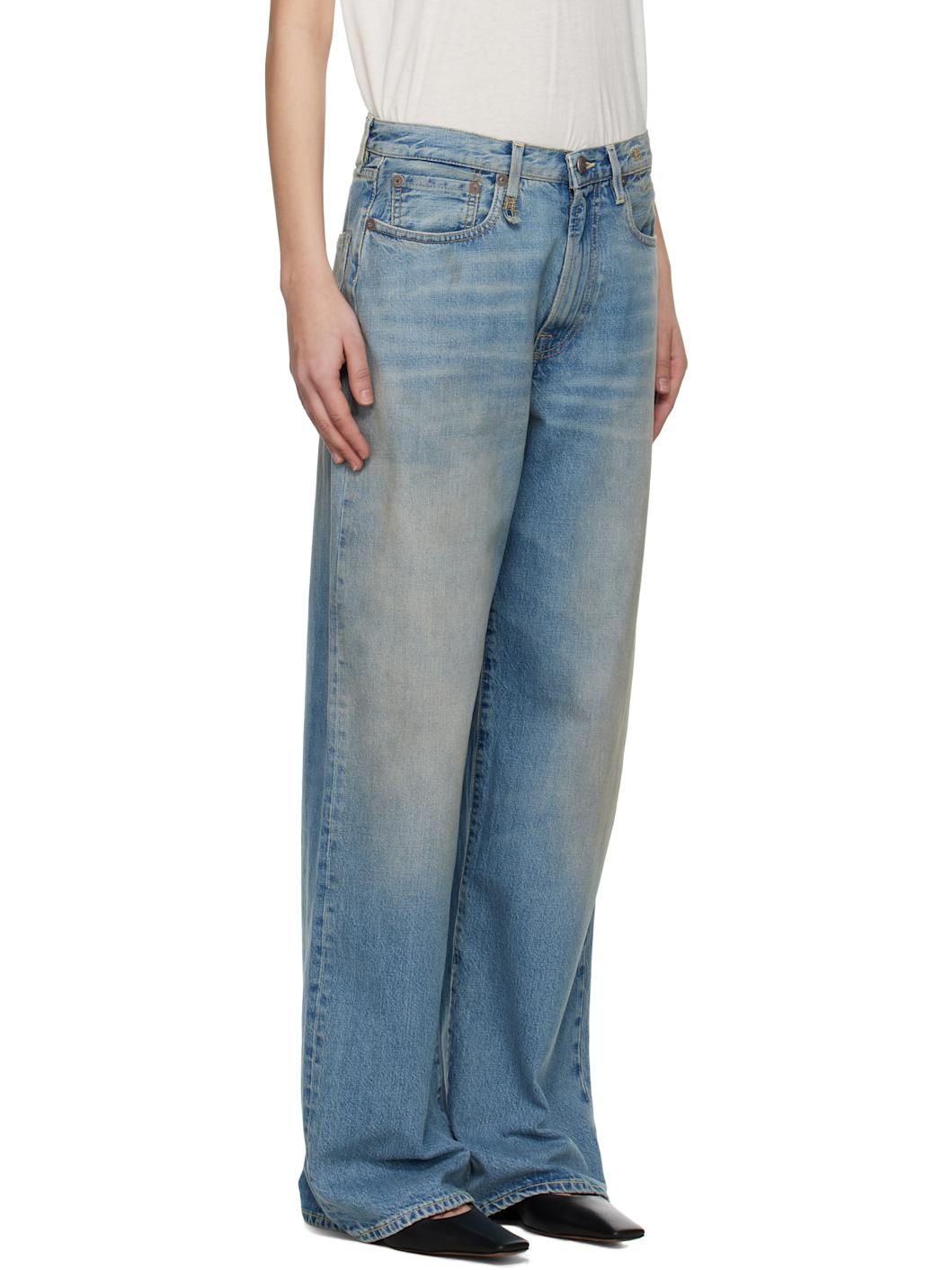 Blue D'Arcy Loose Jeans - 2