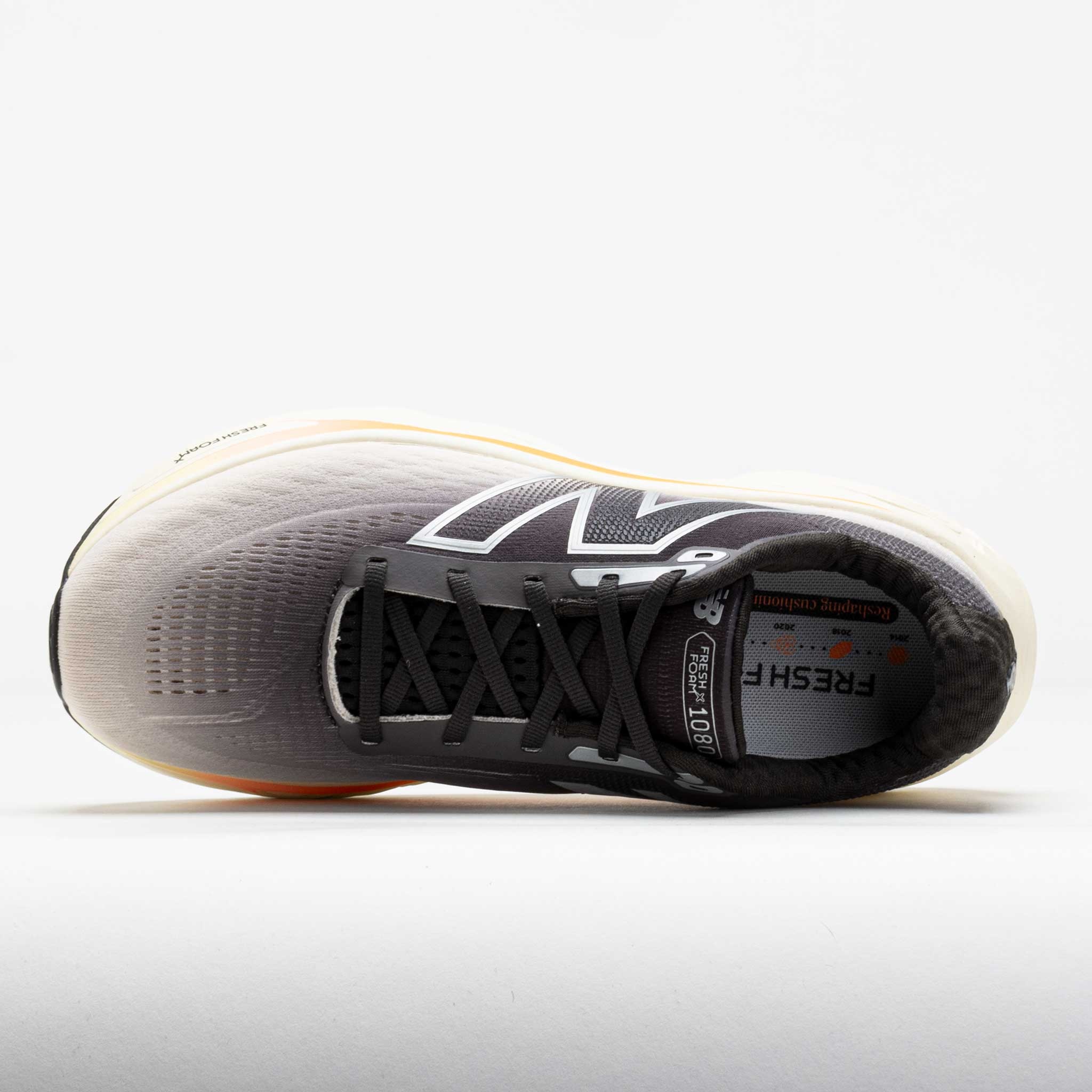 New Balance Fresh Foam X 1080v14 Men's Black Cement/Angora/Hot Mango - 3