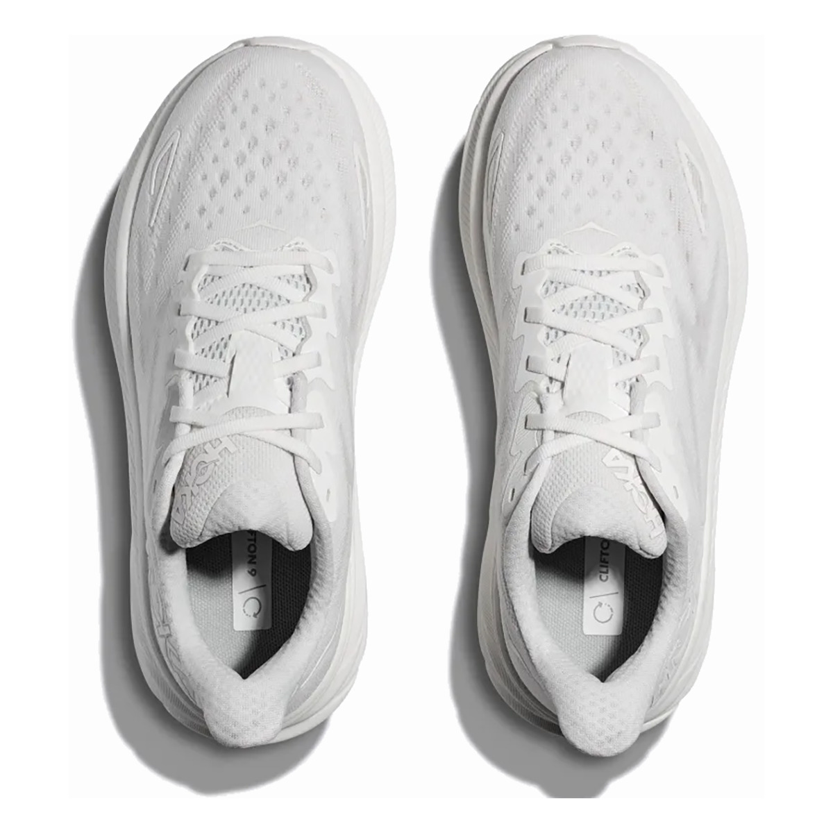 Hoka Clifton 9 - White - White - 3