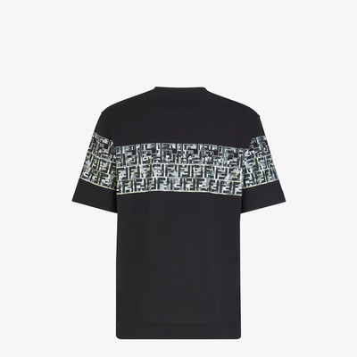 FENDI Black cotton T-shirt outlook