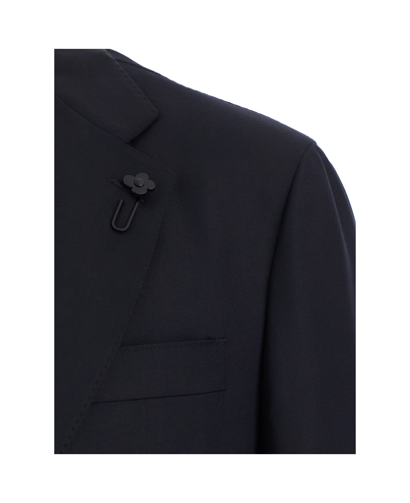 Giacca Monopetto + Pantalone Lana Stretch - 3