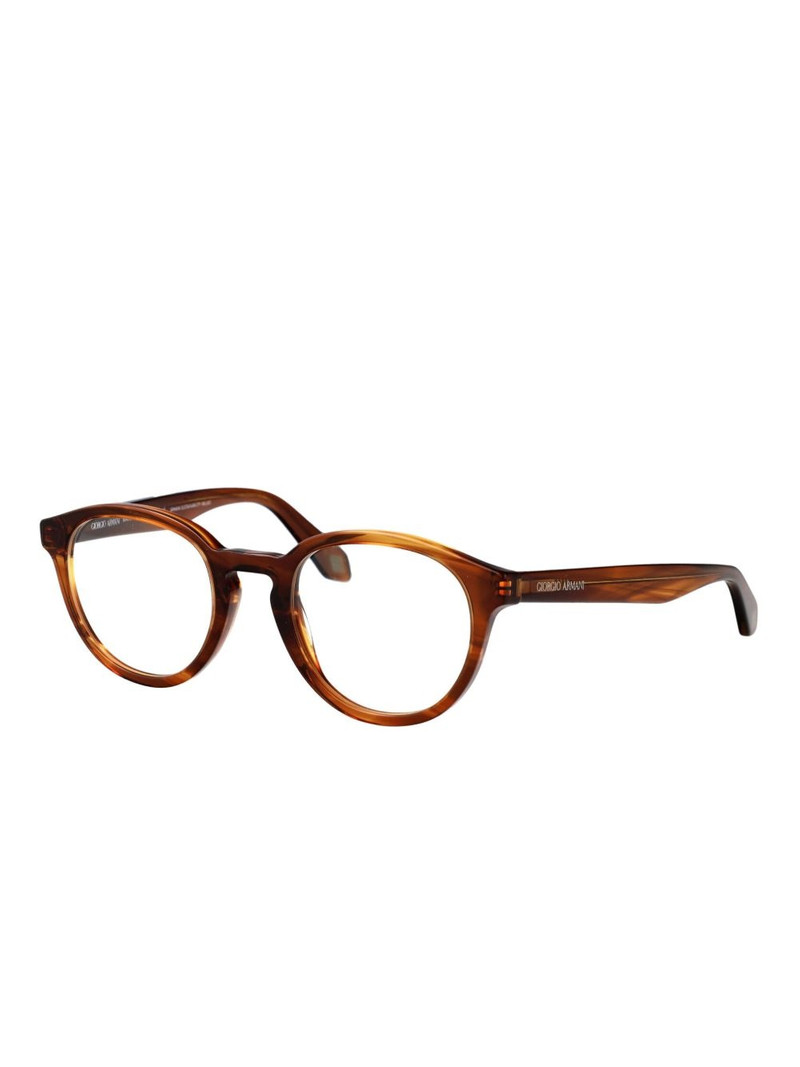 GIORGIO ARMANI round-frame glasses outlook