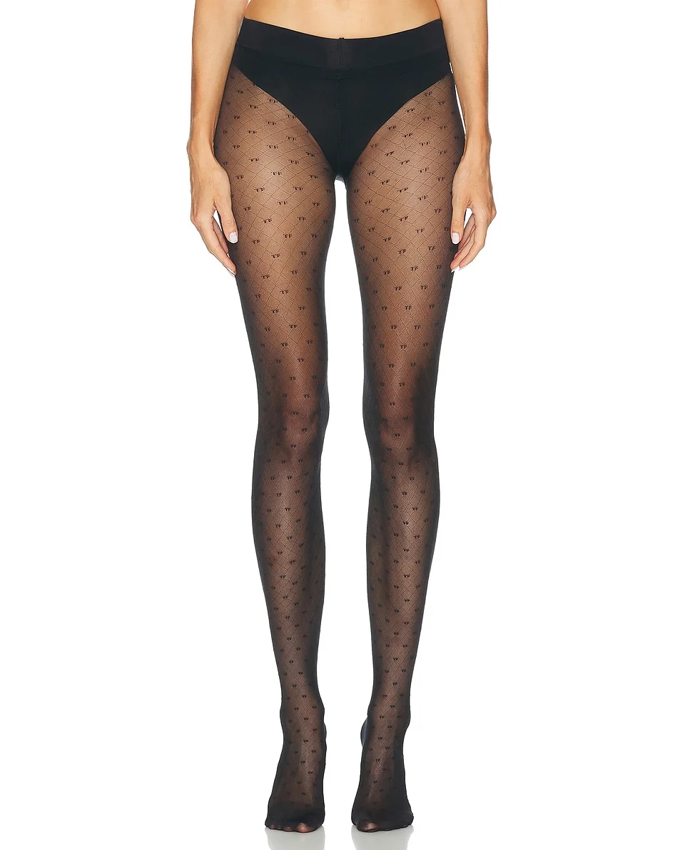 Stretch Nylon TF Monogram Tight - 1