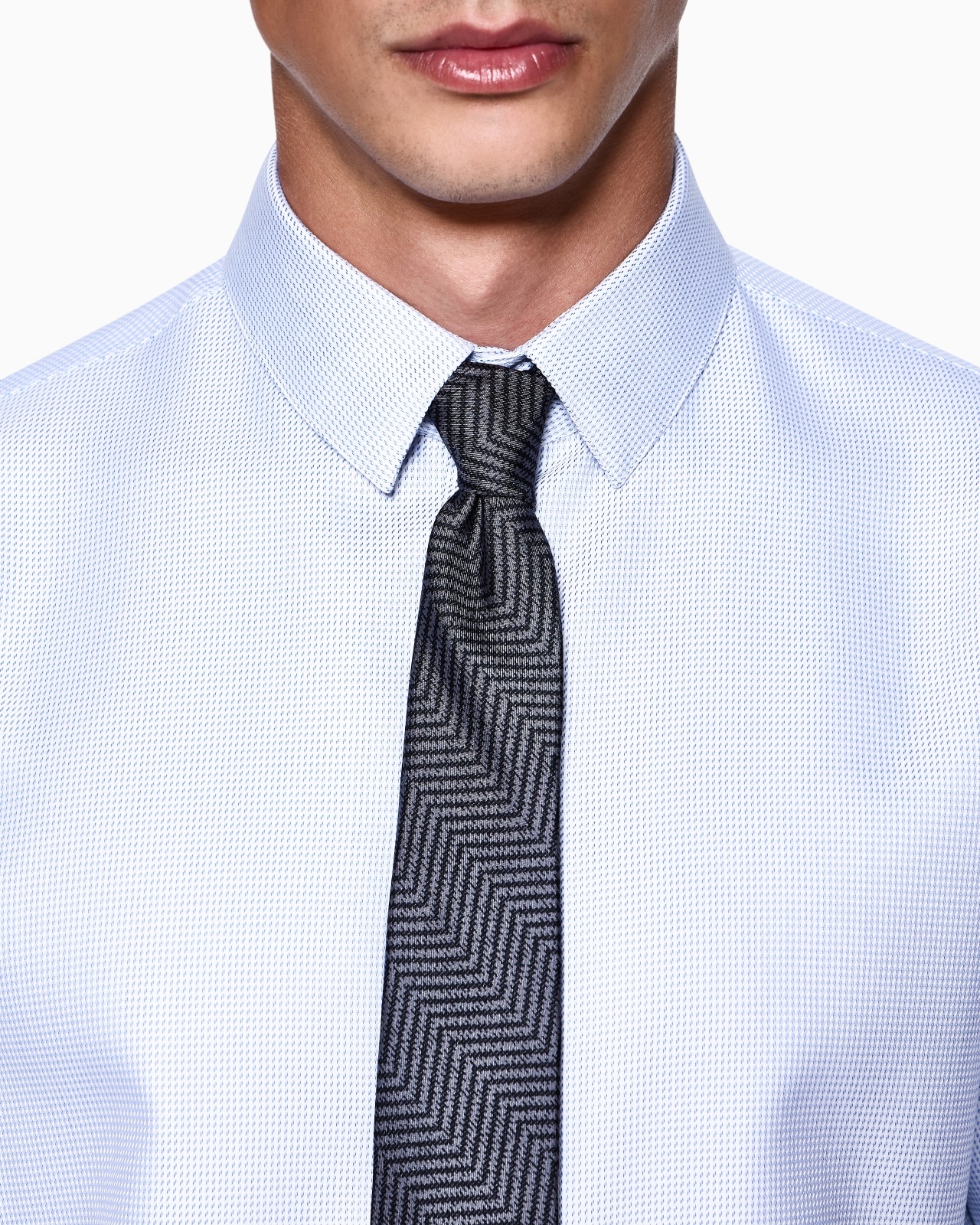 REGULAR-FIT SHIRT MADE FROM MICRO-WOVEN COTTON - 5