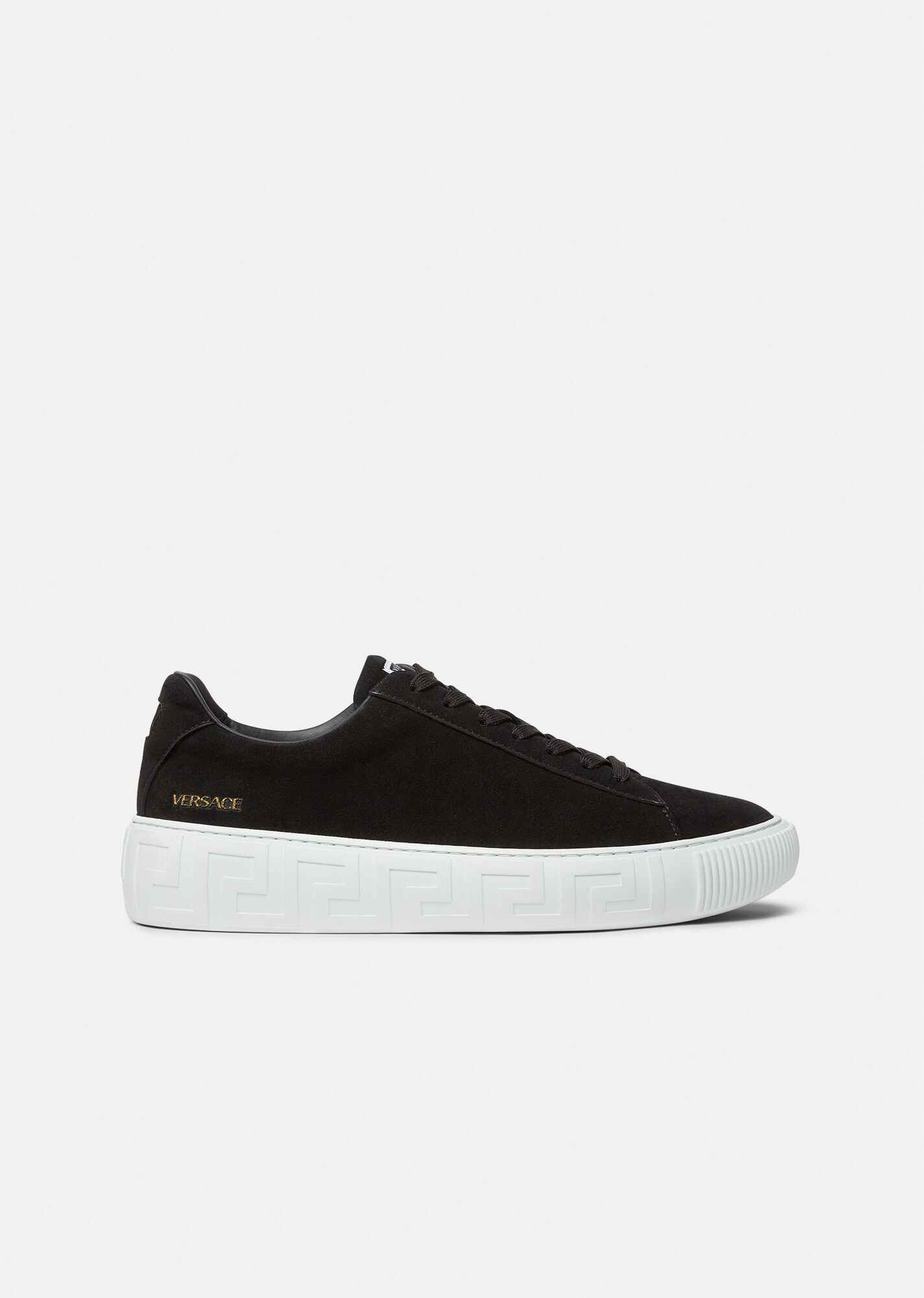 Greca Suede Sneakers - 1