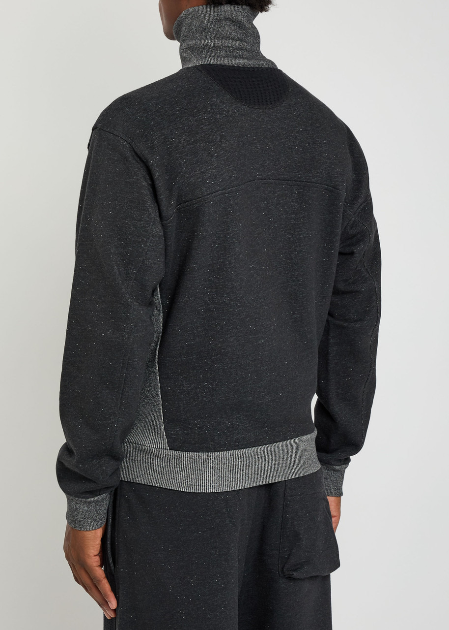 Vivienne Westwood Alien Panelled Cotton-blend Track Jacket - 3