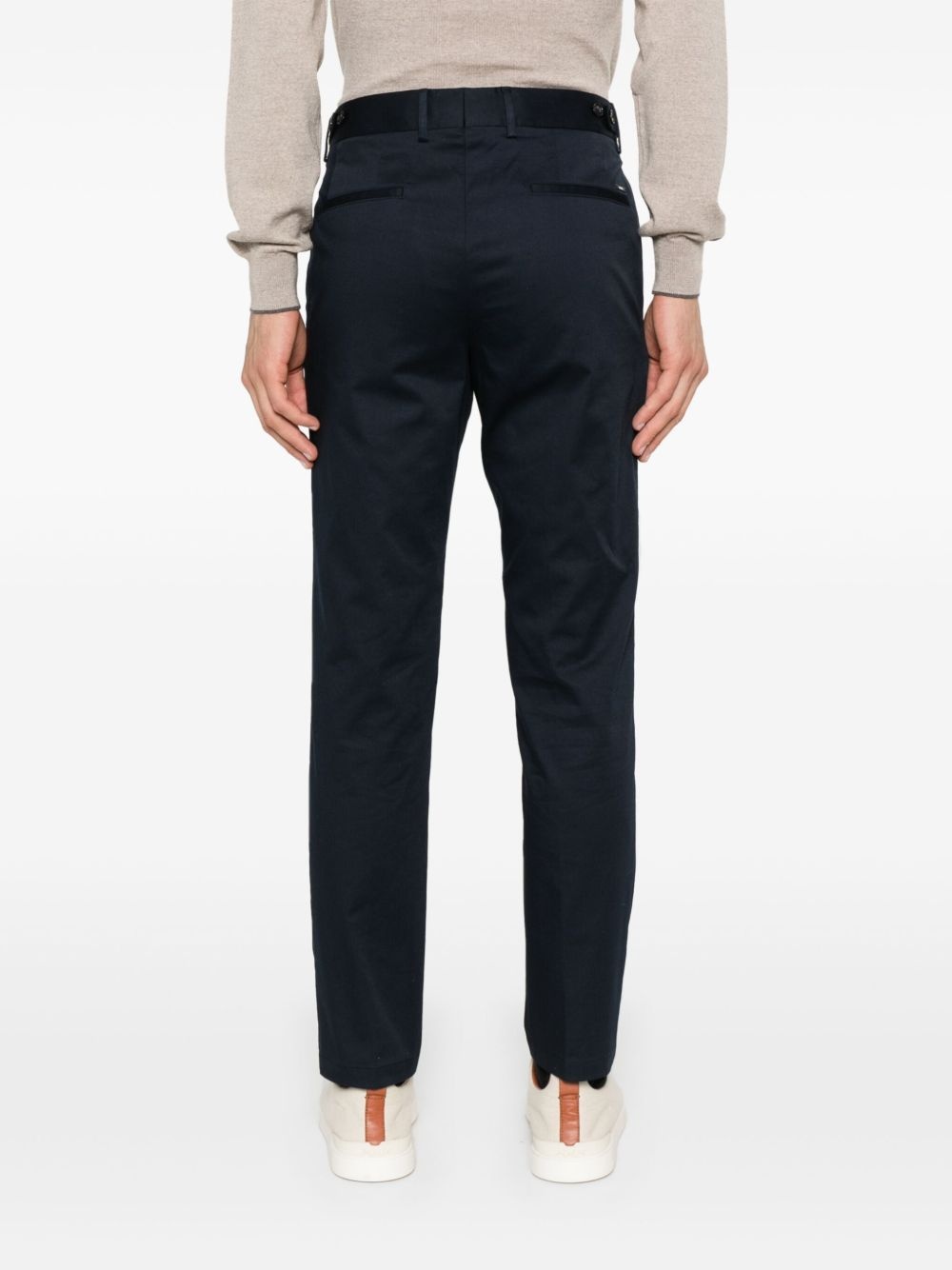 slim-fit tailored trousers - 4