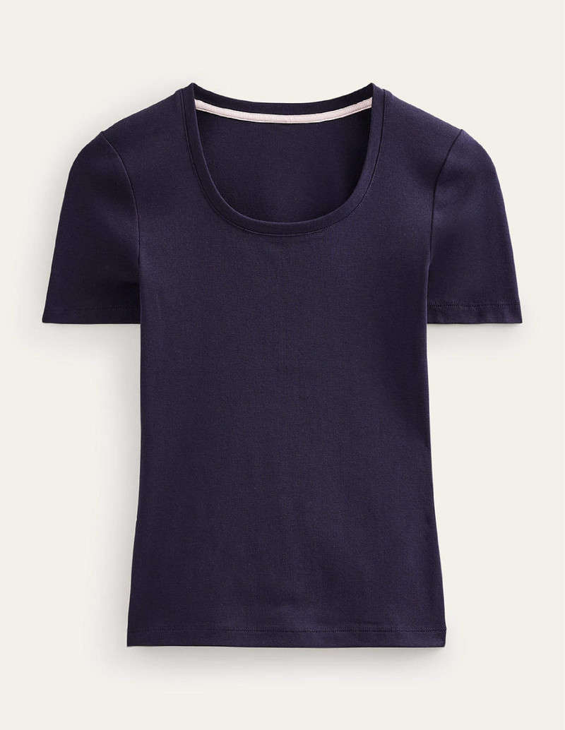 Essential Jersey T-Shirt-Navy 1