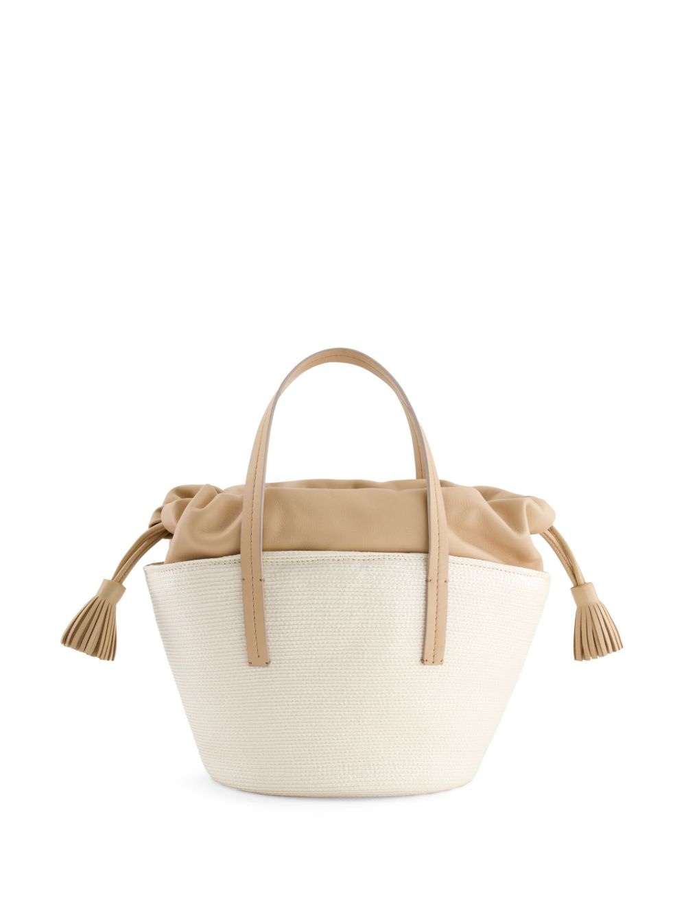 logo-patch beach bag - 2