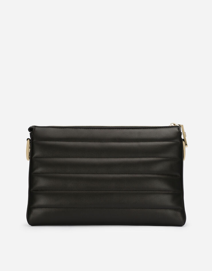 Medium Tris bag in quilted nappa leather - 3