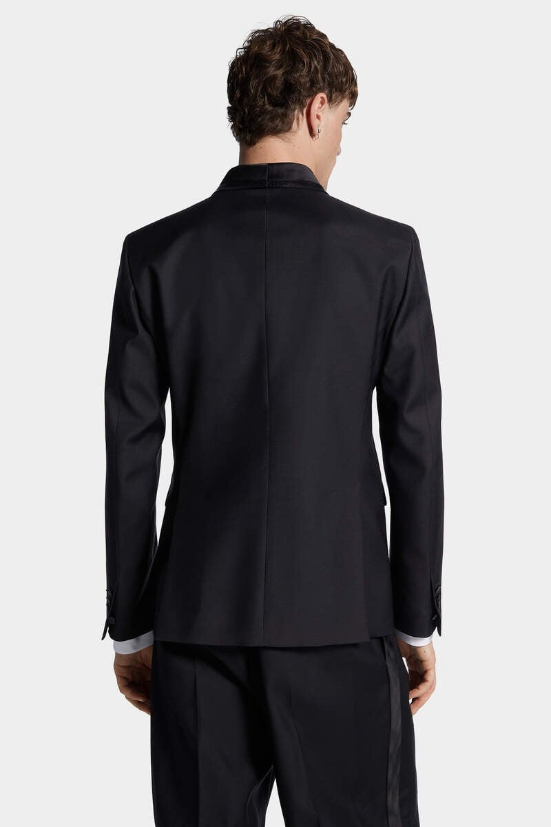 EMBROIDERED SHAWL COLLAR LONDON BLAZER - 4