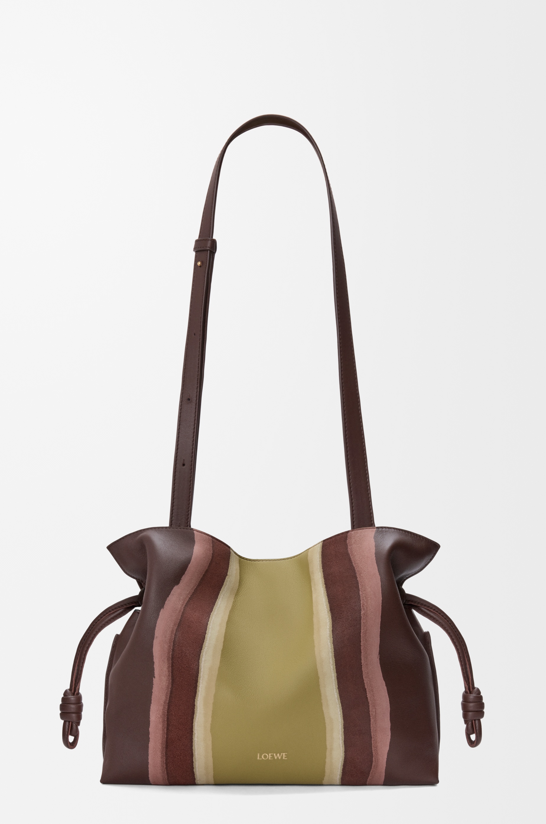 Medium Flamenco clutch in nappa calfskin - 7