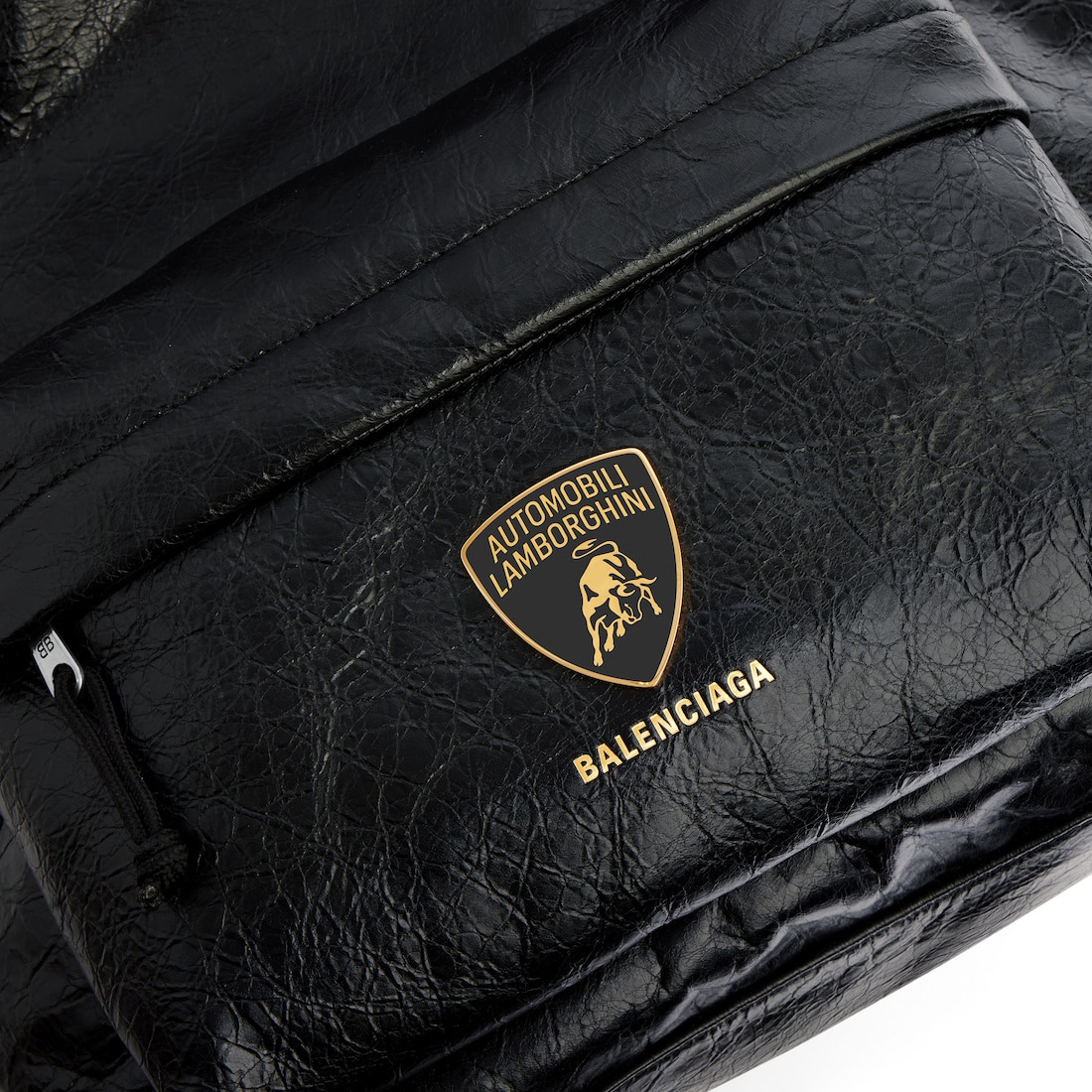 Men's Balenciaga | Automobili Lamborghini Explorer Backpack  in Black - 5
