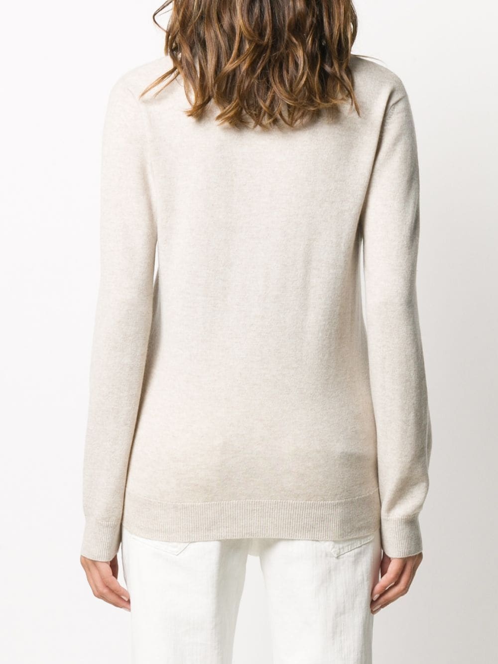 cashmere loose jumper - 4