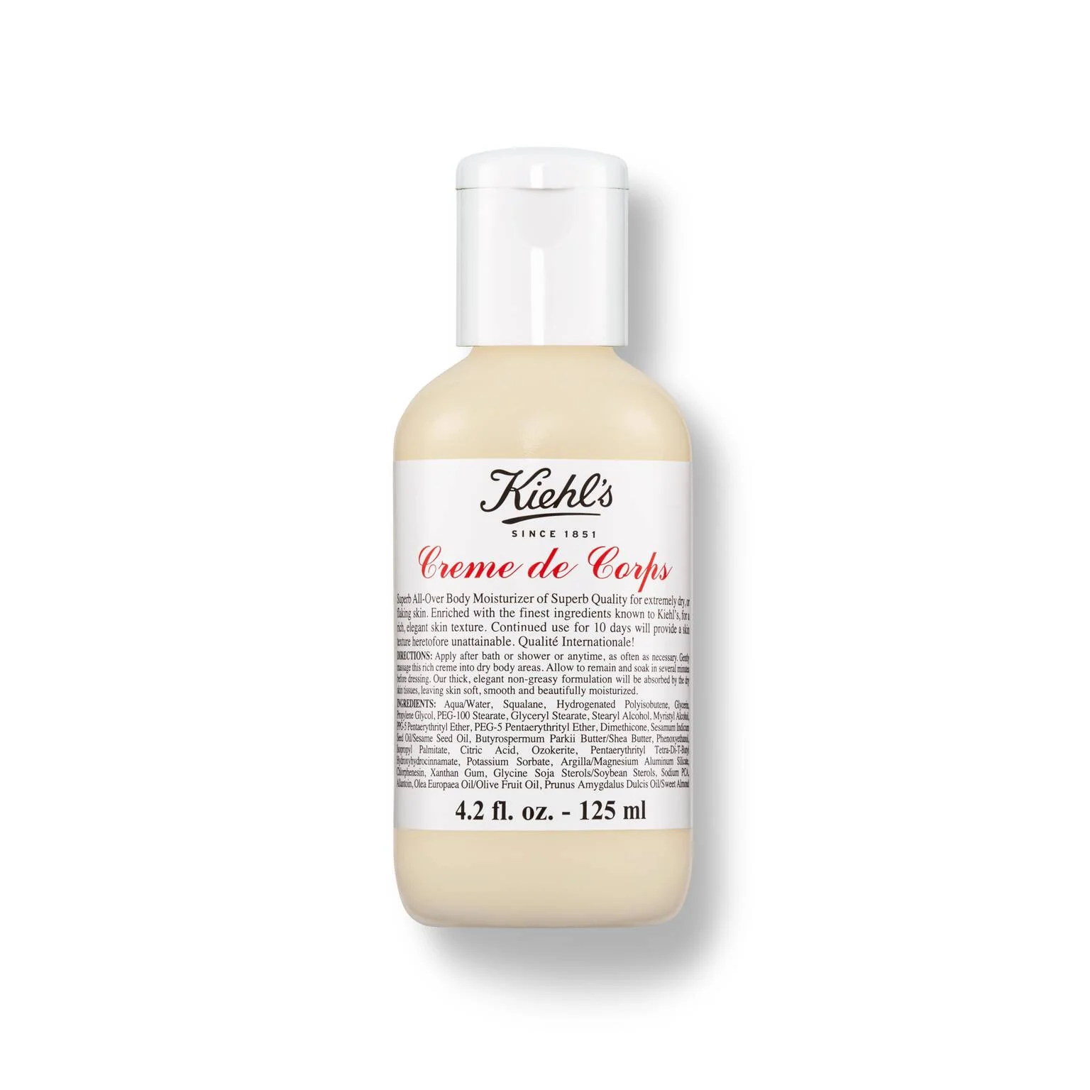 Creme de Corps Refillable Body Lotion with Cocoa Butter - 1