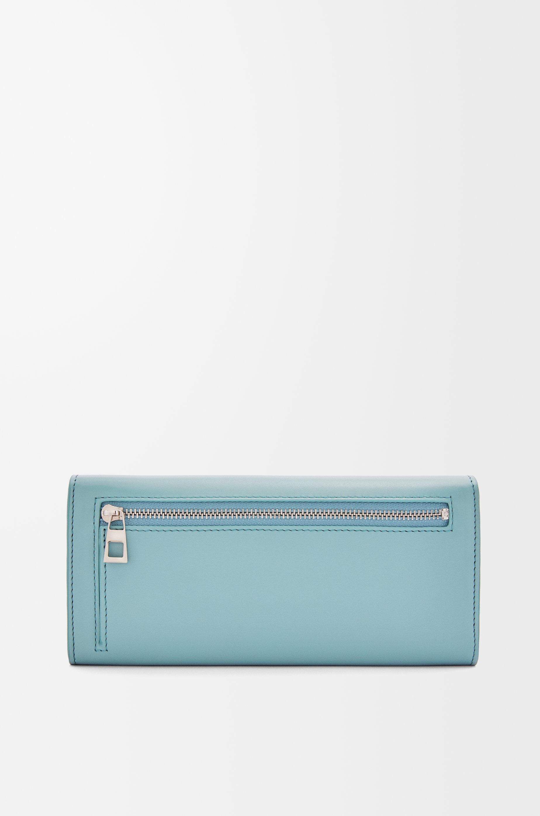 Pebble continental wallet in shiny nappa calfskin - 4